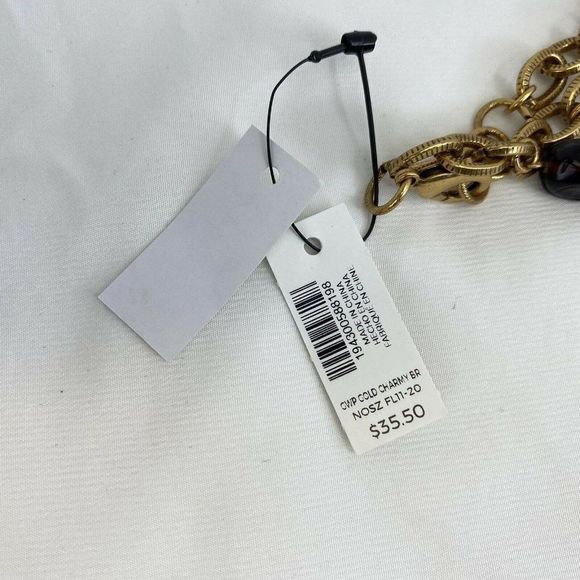 Chico’s Gold Tone Charm Charmy Bracelet NWT - Picture 3 of 3